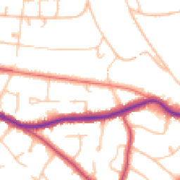 Daytime road noise heatmap for BR3 5TL
