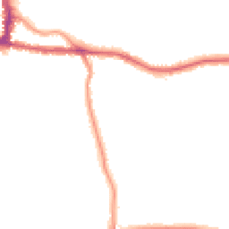 Night-time road noise heatmap for BR3 6NN