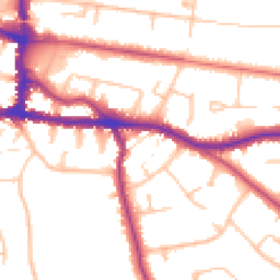 Daytime road noise heatmap for BR3 6NR