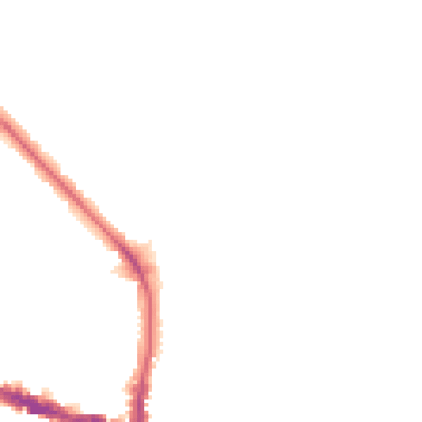 Night-time road noise heatmap for BR4 0AA