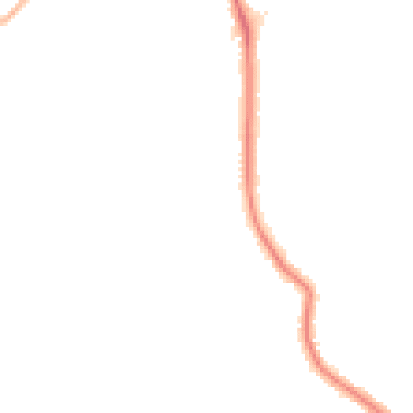 Night-time road noise heatmap for BR4 0DW