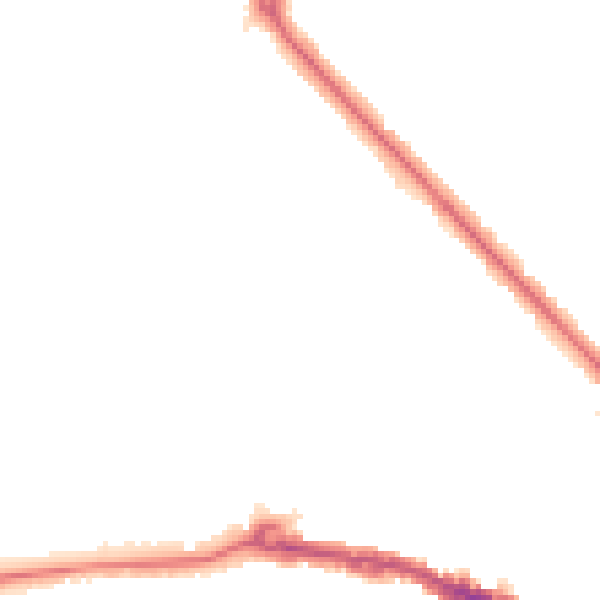 Night-time road noise heatmap for BR4 0QY