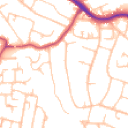 Daytime road noise heatmap for BR6 0BQ