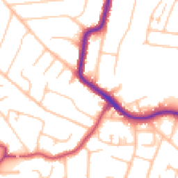 Daytime road noise heatmap for BR6 0DS