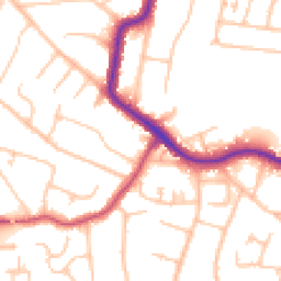Daytime road noise heatmap for BR6 0SB