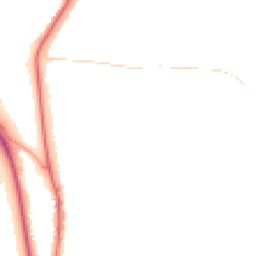 Night-time road noise heatmap for BR6 6LA