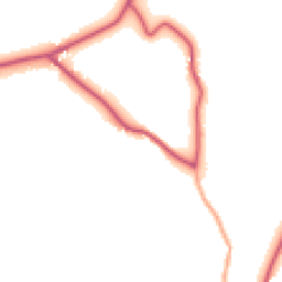 Daytime road noise heatmap for BR6 7JA
