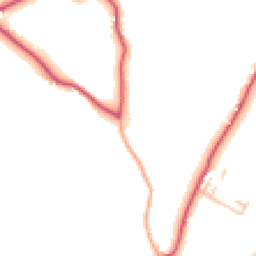 Daytime road noise heatmap for BR6 7JE