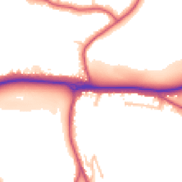 Daytime road noise heatmap for BR6 7SQ