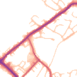 Daytime road noise heatmap for BR6 8HD
