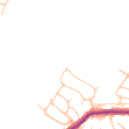 Daytime road noise heatmap for BR6 8JS
