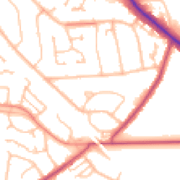 Daytime road noise heatmap for BR6 9JF