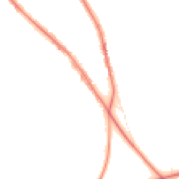 Night-time road noise heatmap for BR7 5AE