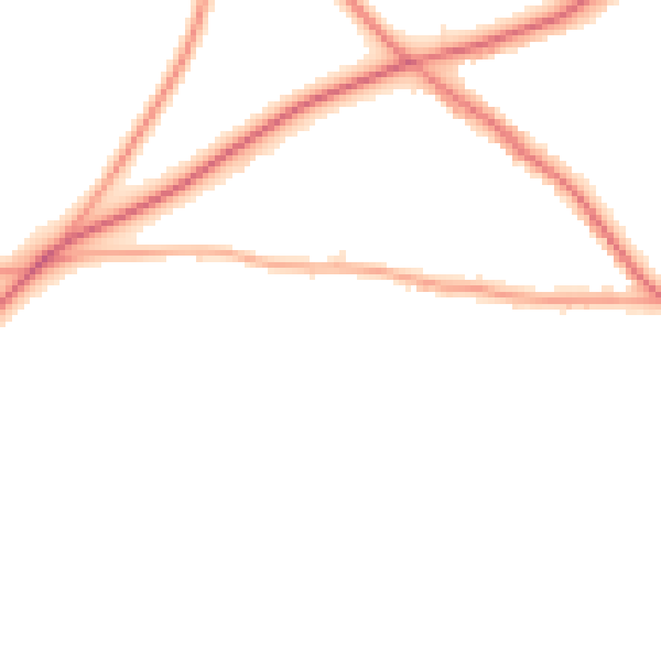 Night-time road noise heatmap for BR7 5PL