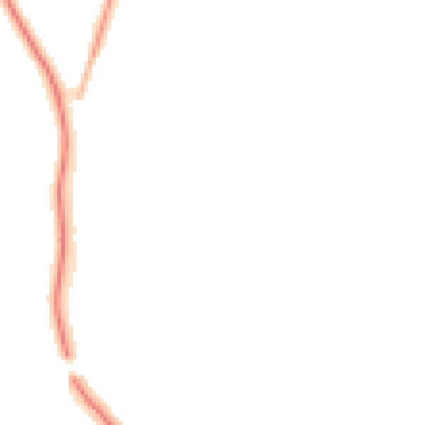 Night-time road noise heatmap for BR7 6RE