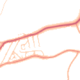 Daytime road noise heatmap for BR8 7SD