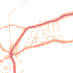 Daytime road noise heatmap for BR8 7SF