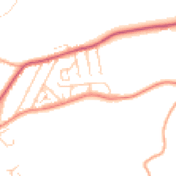 Daytime road noise heatmap for BR8 7SP