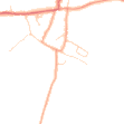 Daytime road noise heatmap for BR8 8ER