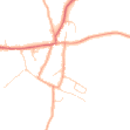 Daytime road noise heatmap for BR8 8JZ