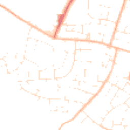 Daytime road noise heatmap for BS14 0EB