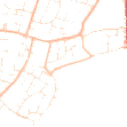 Daytime road noise heatmap for BS14 0HA