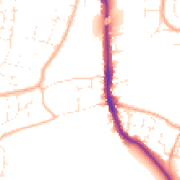 Daytime road noise heatmap for BS14 0PJ