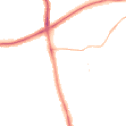 Night-time road noise heatmap for BS14 9EB