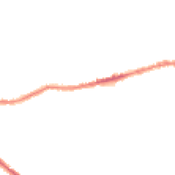 Night-time road noise heatmap for BS15 1BQ