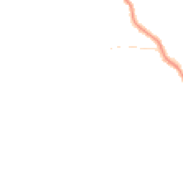 Night-time road noise heatmap for BS15 1XL