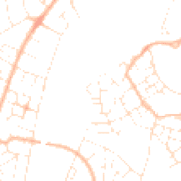 Daytime road noise heatmap for BS16 1AB