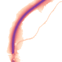 Night-time road noise heatmap for BS16 1AE