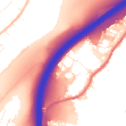 Daytime road noise heatmap for BS16 1AF