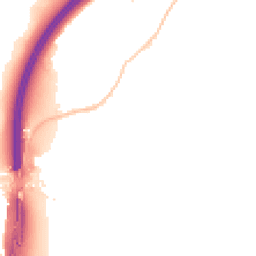 Night-time road noise heatmap for BS16 1AS