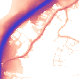 Daytime road noise heatmap for BS16 1AU
