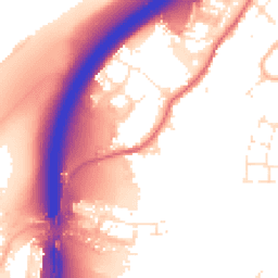 Daytime road noise heatmap for BS16 1BD