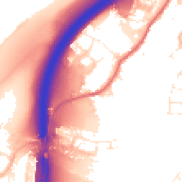 Daytime road noise heatmap for BS16 1BE