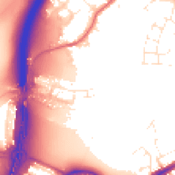 Daytime road noise heatmap for BS16 1BW