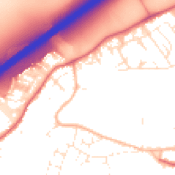 Daytime road noise heatmap for BS16 1DL