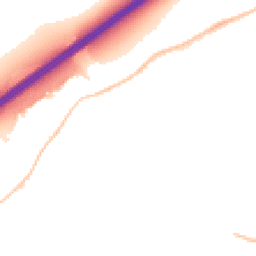 Night-time road noise heatmap for BS16 1DL