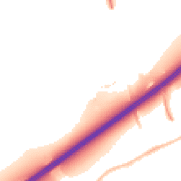 Night-time road noise heatmap for BS16 1GX