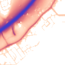 Daytime road noise heatmap for BS16 1JH