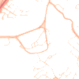 Daytime road noise heatmap for BS16 1NB