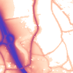 Daytime road noise heatmap for BS16 1SE