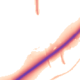 Night-time road noise heatmap for BS16 1WB
