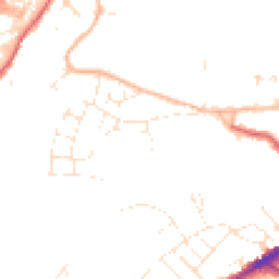 Daytime road noise heatmap for BS16 1XA