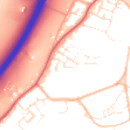 Daytime road noise heatmap for BS16 2FY