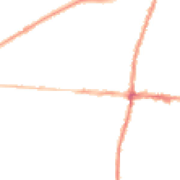 Night-time road noise heatmap for BS16 5HR