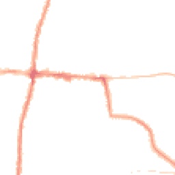 Night-time road noise heatmap for BS16 5NH