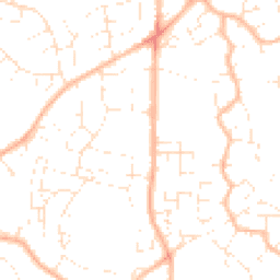 Daytime road noise heatmap for BS16 9AH